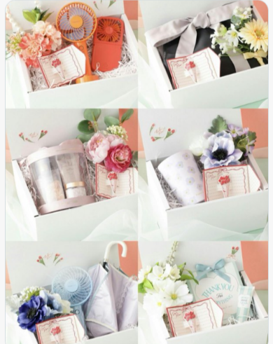ギフトにアートフラワーを添えて贈ろう💐 