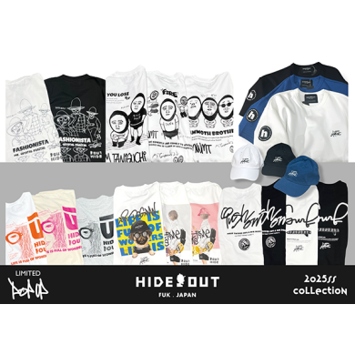 『HIDEOUT』7月11日(金)〜7月27日(日) 期間限定オープン！＠アミュプラザくまもと 5F