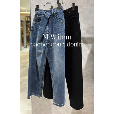 カシュクールデニム紹介👖✨