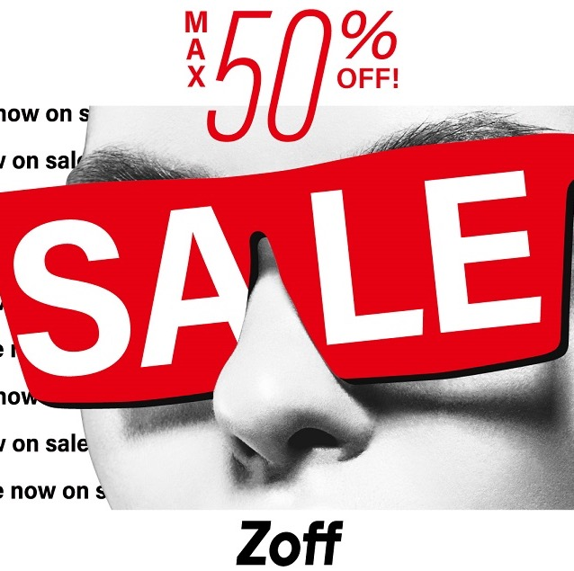冬セール開始！フレーム最大50%OFFに！ │ゾフ │ ショップブログ