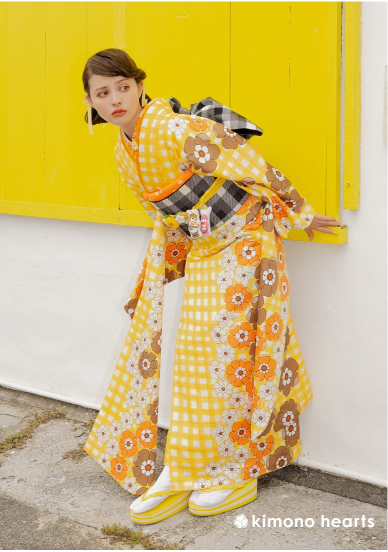 キモノハーツ熊本【レトロモダン】振袖のご紹介 │キモノハーツ 熊本