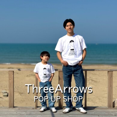 『ThreeArrows（スリーアローズ）』7月2日(木)〜7月13日(月) 期間限定オープン！＠アミュプラザくまもと 3F