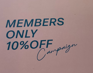 メンバーズ10%off