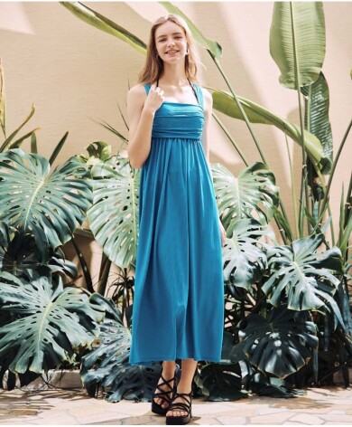 マキシワンピース💙
