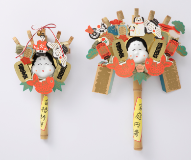 うれしたのし熊手飾り♪