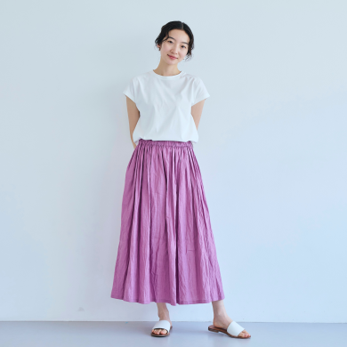 麻の皺(しわ)シリーズ入荷しました♪