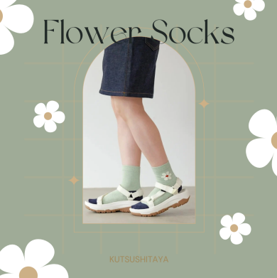 3足¥1,386商品!春にぴったりソックス!
