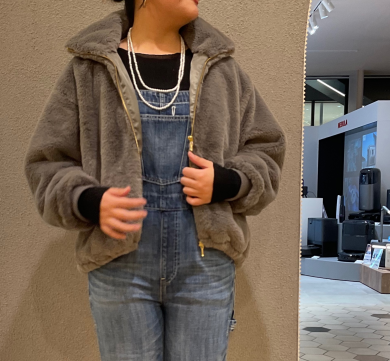 華やかファーブルゾン☺︎