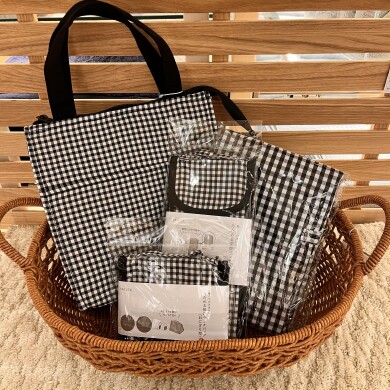 🤍🖤秋冬に持ちたい✨️ギンガムチェックのキッチン＆ランチアイテム🖤🤍