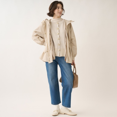 🌸👗春まで着回せる！ 【すごナノ撥水】ライナー付きで体温調節も自在な万能アウター👗🌸