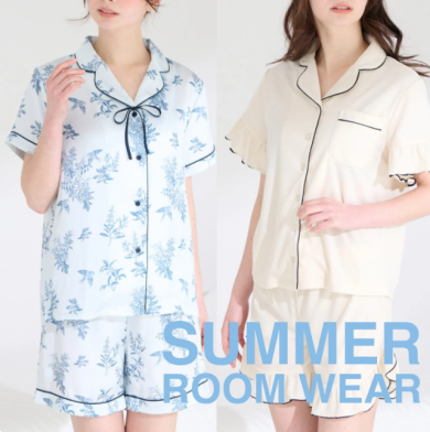 【5/22～5/24はJQ支払い10％OFF】新作の夏用ルームウェア多数入荷いたしました🍹