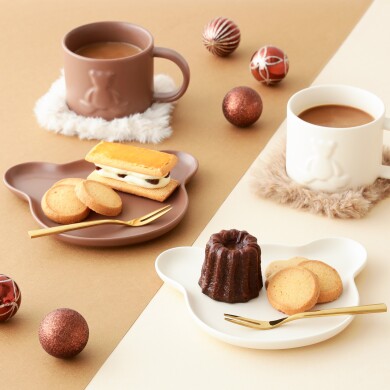 【NEW✨】くまのデザインがかわいい、カフェアイテムのギフトセットです🧸☕
