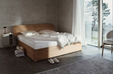 Elementベッド🛏️|北欧デザインで整う、心地よい眠りの空間🌿✨