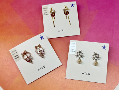 新作イヤーアイテム🪽💗🎗️