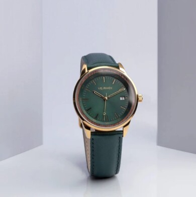 【VEJRHØJ】木製自動巻き時計