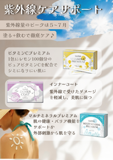 4月から始める紫外線ケア