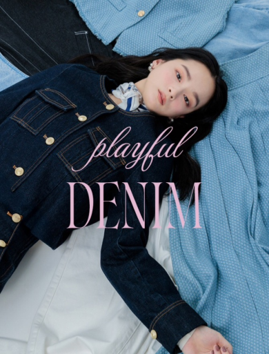 【RANDA(ランダ)】フェミニン×カジュアルで作り込まない女性らしさ “DENIM Collection” 〈1月中旬より順次展開〉