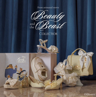 【RANDA(ランダ)】ディズニー・アニメーション映画『美女と野獣』 こだわりのディテールを詰め込んだアイテムが7型登場! 〈3月6日(金)発売予定〉