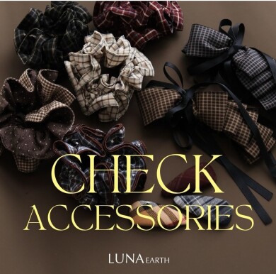 CHECK ACCESSORIES 秋を先取りする、チェック柄アクセサリー特集