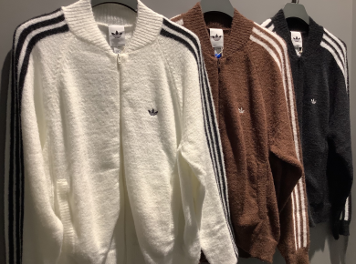 adidas🤎KNIT TRACK TOP