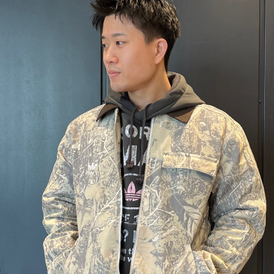 リアルツリー柄ワークジャケット🧥🌲