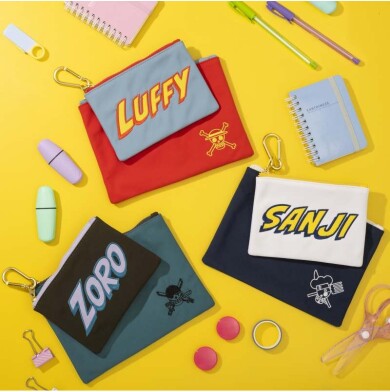【おすすめ商品】ルフィ、ゾロ、サンジの「セットポーチ」が新登場!