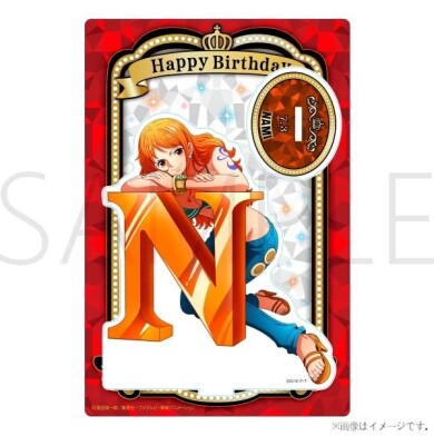 【新商品】麦わらストアのバースデー商品!7月のキャラクターはあの3人!