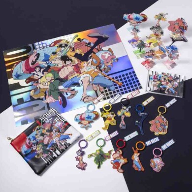 【新商品】「ONE PIECEの日」を記念して「STRAW HAT CREW」グッズが新登場!オーロラポスターや2連カラーアクリルキーホルダーなどがラインナップ!