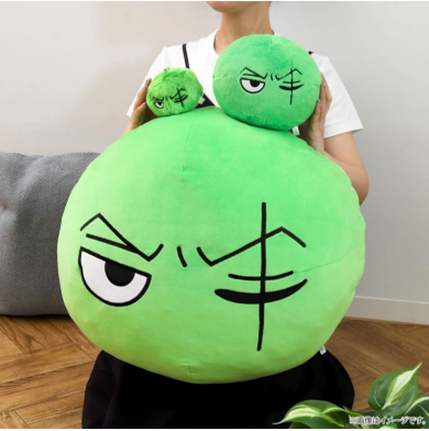 【おすすめ】オリジナル商品の「ゾロのまりも」がなんとBIGクッション、キーホルダー、Tシャツになって新登場!