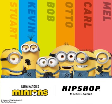 世界中で愛される 「MINIONS(ミニオンズ)」が、HIPSHOPに登場!