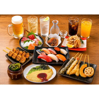 【9/11(金)NEW OPEN】すし天串酒場ぜんや