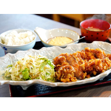 黒酢チキン南蛮定食 たかもとや