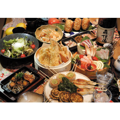 天ぷら串焼海鮮 米福