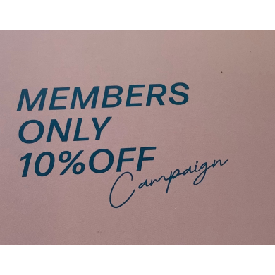 メンバーズ10%off