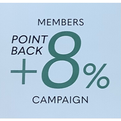 ＋8%ポイントバック👀‼️