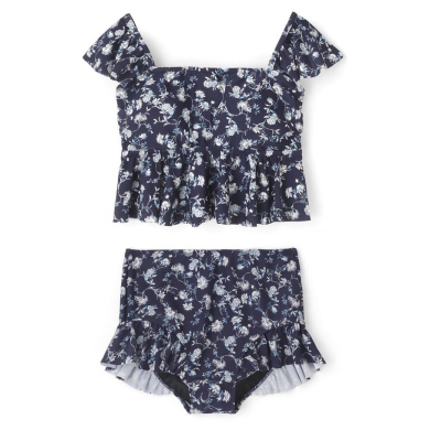 フリルビスチェノンワイヤービキニ👙