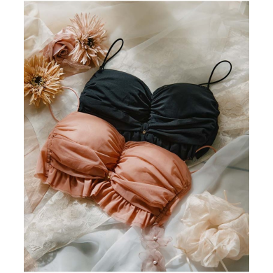 【楽旅ブラ】シアーチュールフリルブラ💗