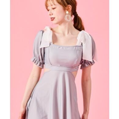 大人気！！🌟オフショルダーワンピース風ビキニ