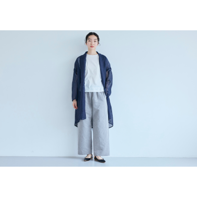 【麻のかや織ローブ】入荷しています♪