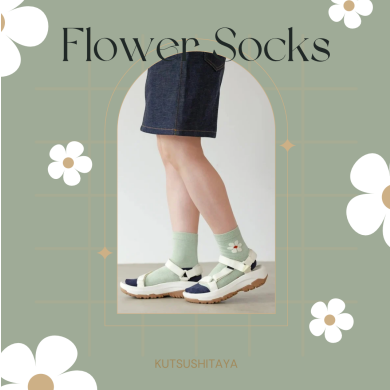 3足￥1,386商品！春にぴったりソックス！