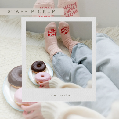 【商品紹介】メッセージパイルルームショートソックス