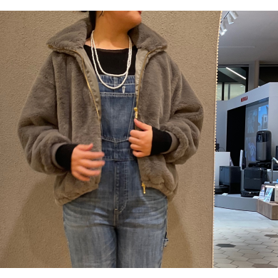 華やかファーブルゾン☺︎