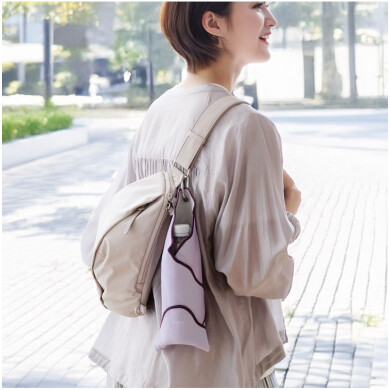 🧊カラビナでバッグに外付け！💫カラビナ付き巻くだけ保冷クロス🧊