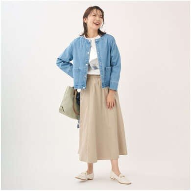 🌸春のお出かけに最適🌸動きやすくて女性らしいデニムジャケット🧥