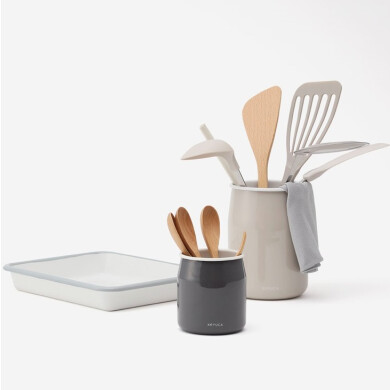 ✨置くだけで可愛い! お手入れ簡単、食洗機OKなホーロー製キッチンツール✨