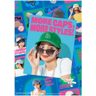 『MORE CAPS, MORE STYLES！』