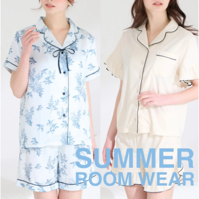 【5/22～5/24はJQ支払い10％OFF】新作の夏用ルームウェア多数入荷いたしました🍹