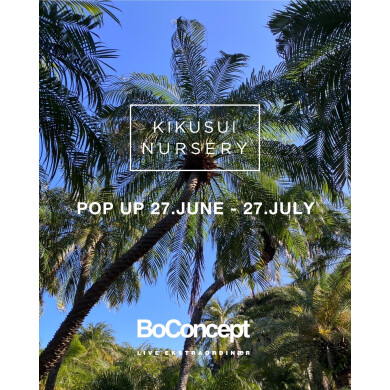 【KIKUSUI NURSERY×BoConcept】POP UP 開催‼︎
