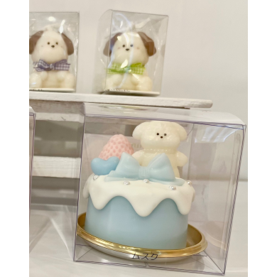 🐶ケーキ型のキャンドルサシェ🎂