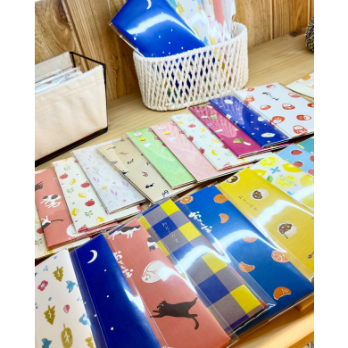 ✉️手描きイラストのレターセットやポチ袋🧧